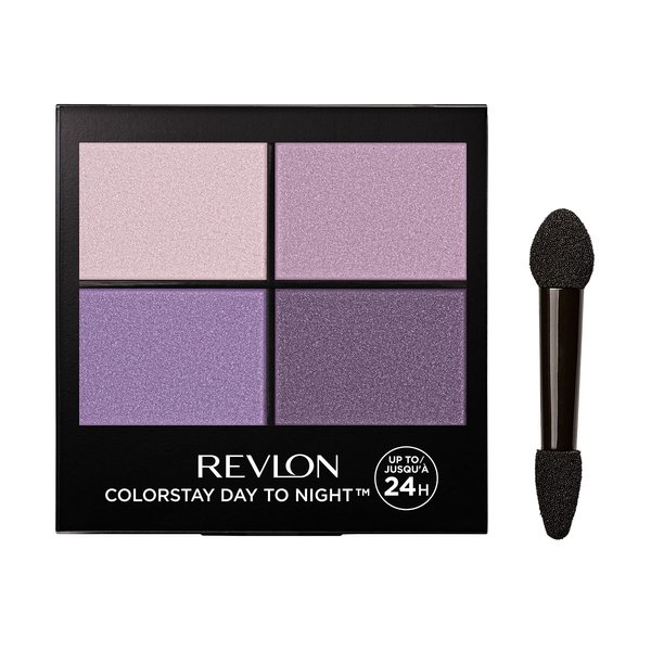 Revlon Eye Shadow Palette, ColorStay Day to Night, Makeup Stocking Stuffers for Women, Blendable Matte & Shimmer Shades, 530 Seductive, 0.16 Oz