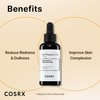 COSRX Pure Vitamin C 23% Serum with Vitamin E & Hyaluronic Acid, Brightening & Hydrating Facial Serum for Fine Lines, Uneven Skin Tone & Dull Skin, 0.7oz/20g, Korean Skin Care