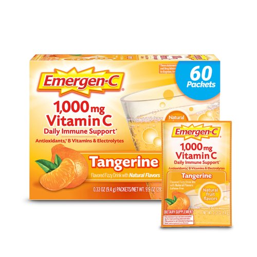 Emergen-C 1000mg Vitamin C Powder, with Antioxidants, B Vitamins and Electrolytes, Vitamin C Supp...