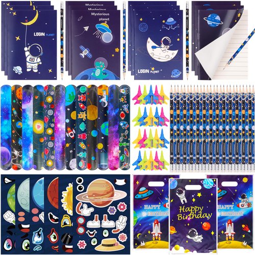 ANPHILE 24Pack Stationery Party Favors, School Stationery with Pencils Erasers Stickers, Birthday...
