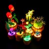 LIGHTAILING Light for Lego- 10329 Tiny-Plants - Led Lighting Kit Compatible with Lego Building Blocks Model - NOT Included The Model Set
