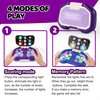 Sienbor Mini Handheld Musical Dance Toy ,Fast Push Game, 4 Modes ,Puzzle Sensory Toys for Kids 8-12,Birthday Gifts for Boys Girls，Boys Girls Christmas Toys,Fidget Games Toys for Boys Girls (Violet)