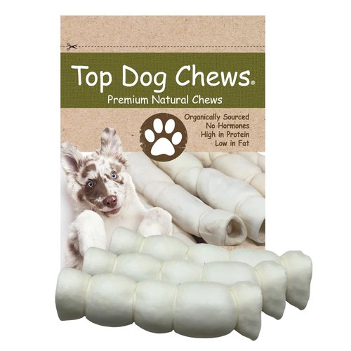 Top Dog Chews Beef Cheek Retriever Rolls 9"-11" Thick (3pack) This Product is not from China
