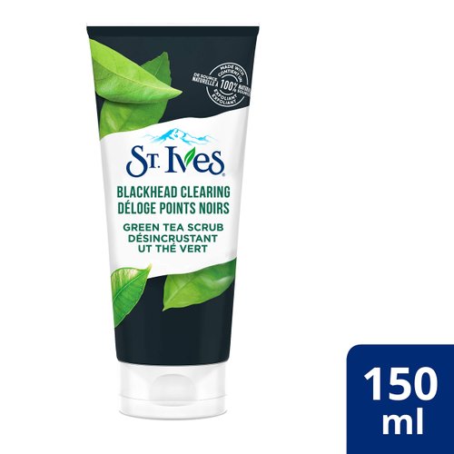 St. Ives Blackhead Clearing Green Tea Scrub, 150 Ml