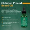 Clubman Pinaud Beard Oil, Balanced Moisture for Facial Hair and Skin, 1 oz