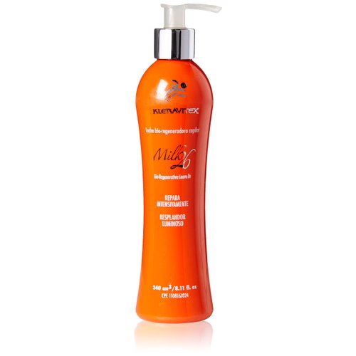 Kleravitex Milk 26 Leave In Conditioner - 8.11 Oz - Split End Repair for Damaged Hair - Promotes Hair Care, Volume & Growth