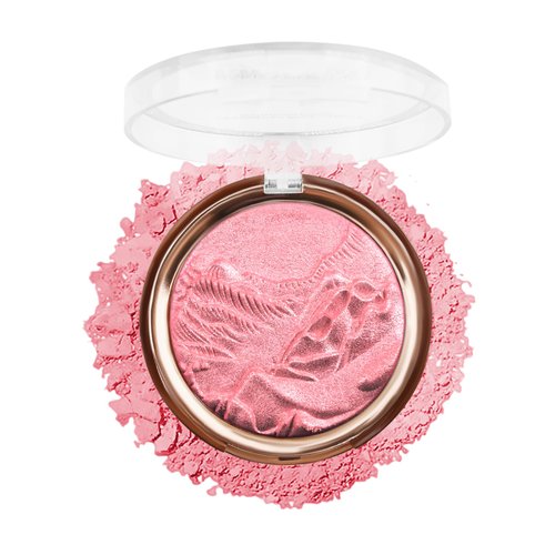 Baked Highlighter Blush Powder Palette-2-in-1 Blusher Highlighter Face Makeup,Sheer Shimmer Lightweight Highlighting Palette for Face Eye Cheeks,Christmas Makeup Gift for Women,0.38 Oz-Berry Glow