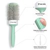 EAGLE FORTRESS Professional Round Hair Brush for Blow Drying with Ceramic + Ionic, Round Brush for Blow Out with Innovative Bristle Combination Round Brush for Bangs, Blowout, Styling (2.08in)