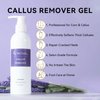 NOVAL Callus Remover for Feet Professional Callus Remover Gel - 8.8 Oz Powerful Extra Strength Gel Remove Hard Skins Heels and Soften Tough Callouses for Foot Spa Home Pedicure