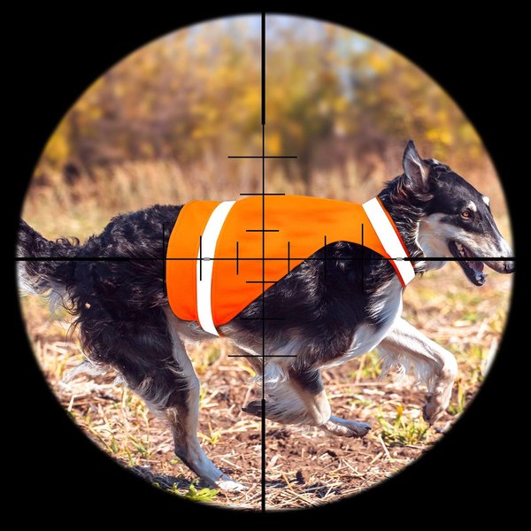 Blaze Orange Dog Vest High Visibility Outdoor Dog Safety Vest,Dog Hunting Vest Reflective Dog Vest Make Your Dog More Visible and Safe in Hunting Season or for Dog Night Walking,Activities