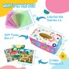 URMYWO Baby Toys 6-12 Months, Baby Tissue Box Toy, Montessori Toys for Babies, Toys for 1 Year Old Boy Girl, Soft Crinkle Sensory Toys for Infant Toddlers, Stocking Stuffers, Baby Boy Girl Gifts