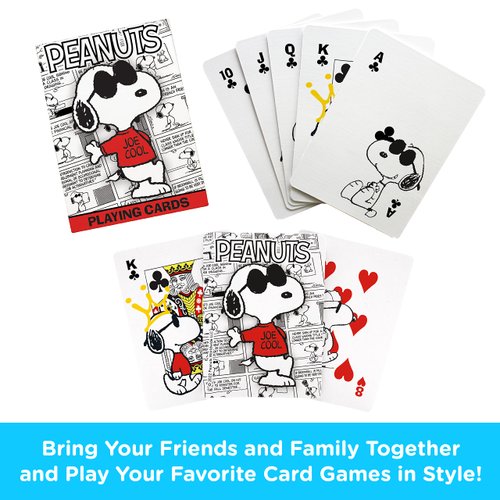 AQUARIUS - Peanuts Joe Cool Playing Cards