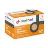 Dealmed Sheer Plastic Spot Bandages – 7/8” Small Round Sterile Strips, Adhesive Outer with Non-Stick Pad, Latex Free, Wound Care for First Aid Kit, 100 per Box (1 Pack)