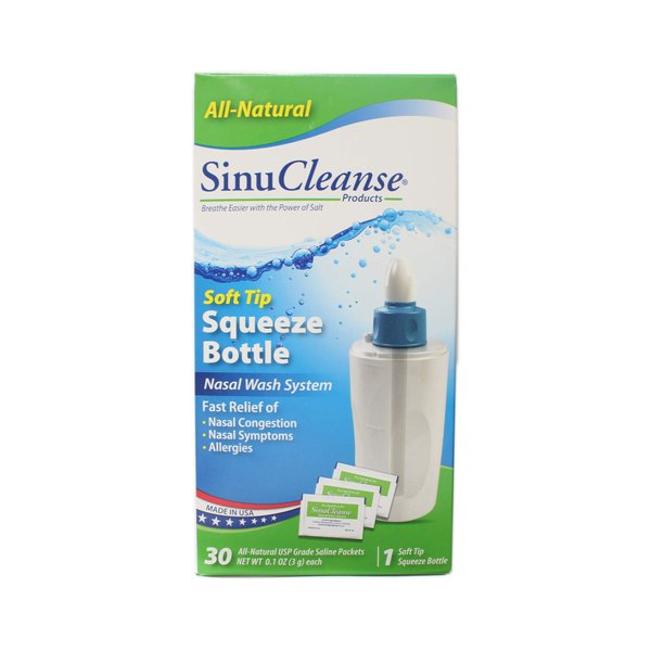 Sinu Cleanse Squeeze Nasal Wash Bottle Size: KIT