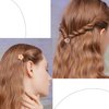 Ivyu Small Claw Hair Clips for Women Girls - 10 Pcs Mini Flower Hair Clips Tiny Claw Clips for Thin Hair Strong Hold Cute Jaw Clip Nonslip Hair Styling Accessories