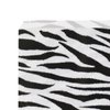 Ikee Design 200 Pcs of 6" X 9" W Flat Plain Paper or Patterned Bags for Candy, Cookies, Merchandise, Party favors, Gift bags, Small Paper Bags with Zebra Animal Print