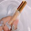 KWOLYKIM Liquid Glitter Eyeshadow, Long Lasting, Quick Drying, Easy to Apply, Loose Bling Glitter Diamond Pigmented Glue for Eye Crystals Makeup (Sparkling Gold + Colorful Sequins)