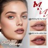 DAGEDA Peel Off Lip Liner Stain, Tattoo Lip Liner Peel Off Lip Stain with Tweezer, Transfer Proof, Waterproof, Long Lasting Lip Stain, Highly Pigmented Matte Finish Lip Tint Stain (Sweet)