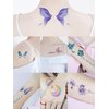 12 Sheets Glitter Temporary Tattoos - 4.1 x 4.7 In Colorful High-End Festival Makeup Stickers for Face Eye Makeup Birthday Party Favors Gifts