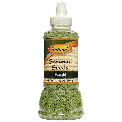 Roland Wasabi Sesame Seeds - 3.5 oz.