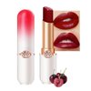 BINGBRUSH Cherry Color Changing Lipstick Queen,Moisturizer Long Lasting Lip Care Lip Balm Magic Lip Gloss Lip Tint Stain Glossly Makeup Lipstick Set for Women (1pc Cherry)