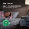 i-box Alarm Clock Radio with Wireless Charging, Bluetooth Speakers, USB Port, Dimmable Night Light