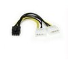 StarTech 6in LP4 to 8 Pin PCI Express Video Card Power Cable Adapter LP4PCIEX8ADP