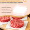 Hamburger Patty Paper, AIMEIKI 300Pcs 6x6 Inch Parchment Paper Sheets for Smash Burgers, Non Stick Patty Paper Squares Burger Press Paper for Seperating Patty, Freezing or Candy Wrappers