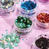 Holographic Chunky Glitter by Moon Glitter – 100% Cosmetic Glitter for Face, Body, Nails, Hair and Lips - 0.10oz - Purple