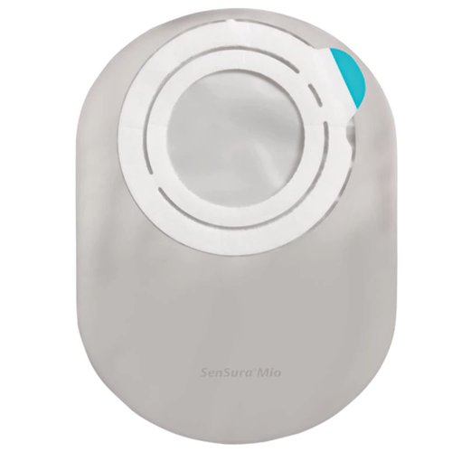 SenSura Mio Flex Closed End 8-1/4 Inch Length, Maxi 2pc System Ostomy Pouch 50 mm Flange 12213, 30 Ct