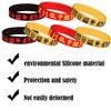 CupaPlay 48PCS Movie Night Rubber Bracelets Party favors - Hollywood Movie Theme Party Supplies Decorations Birthday Silicone Wristbands Party Gifts