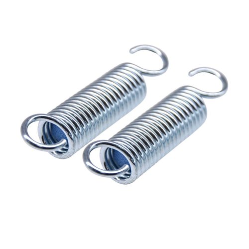 3-1/2inch Overall Length [3-1/4 Inside Hook to Hook] Recliner Sofa Chair Mechanism Tension Springs Replacement[Pack of 2] Silver