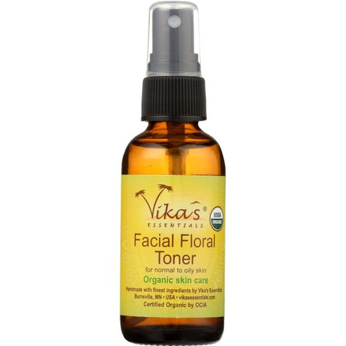 Vika's Essentials Certified Organic Facial Toner for Oily Skin