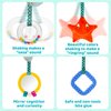 Car Seat Toys for Babies Boys Girls 0 2 4 6 7 9 10 11 12 Months,Spiral Hanging Plush Toys Activity Stroller Toy Sensory Hanging Crib Newborn Toys,Suited Gift for Baby Shower Birthdays Thanksgivin