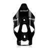 Wiel 100% Full Carbon Fiber Bicycle Bike Light Drink Water Bottle Cage Holder (2Pcs All Black)
