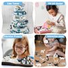 26PCS Mini Sea Animal Figures, Realistic Arctic Ocean Animals Figurines Plastic Ocean Miniature Toys Playset with Arctic Animals, Sharks, Reindeer etc. Easter Egg School Project Gift for Kids Toddlers