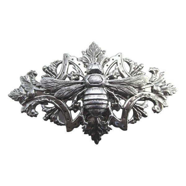 Bee Hair Clip For Thick Hair Angelina Verbuni Bumble Bees Barrettes Bridal Hair barrette Outlander