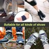 Arch Support Elastic Bandage, 2pcs Orthotic Insole Sleeves Metatarsal Pad Compression Brace Wraps, Plantar Fasciitis Flatfoot Heel Spurs Arch Pain Relief No-Slip Foot Pad