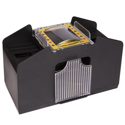 Automatic Card Shuffler, Card Shuffler 4 Deck Automatic, Standard sized Cards, Battery-Operated card dealer machine, Uno Card Shuffler Machine, Electric Casino Card Shuffler Blackjack, Texas Hold'em