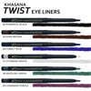 Khasana Eyeliner Automatic Pencil, Glide On, Waterproof, Ultra Smooth & Creamy Application, Long-Lasting, Luminous Formula, Smudge-Proof, Ophthalmologist Tested, Vegan. Pack 3 (St Tropez 44 48 49)