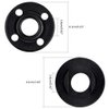Topbuti 5pcs Grinder Flange Angle Wrench Spanner Metal Lock Nut for Compatible with Dewalt Milwaukee 193465-4 Bosch Black Decker Ryobi Makita 5" 5/8-11 Parts