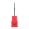 NMKL38 Flame Shape Diamond Cuticle Nail Drill Bit Pro Manicure for Nail Prep 3/32 Shank efile Bit (240-021R)