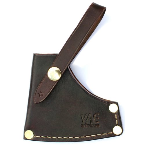 Review Outdoor Gear Axe Sheath for Gransfors Bruks Scandinavian Forest Axe (Dark Brown)