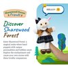 Sharewood Forest Friends Aria The Alpaca Hand Puppet - Stuffed Animal Puppet for Toddlers, Kids, Teachers, Daycare & School - Hand Puppets for Kids, Toddler Puppets for Puppet Theatre & Creative Play