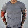 YARIEW Tattoo Sleeves for Men, 12Pcs Arm Sleeves Fake Tattoos Sleeves to Cover Arms Cooling Sun Protection Sleeves