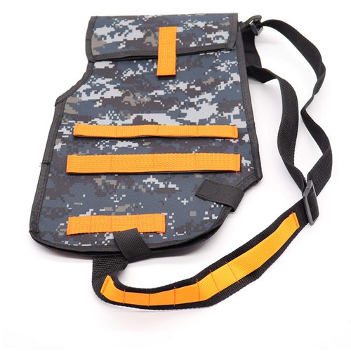 Storage Bag Backpack for Toy Guns, Adjustable Tactical Blaster Belt Holster Shoulder Target Pouch Bag for Nerf N-Strike Elite Series