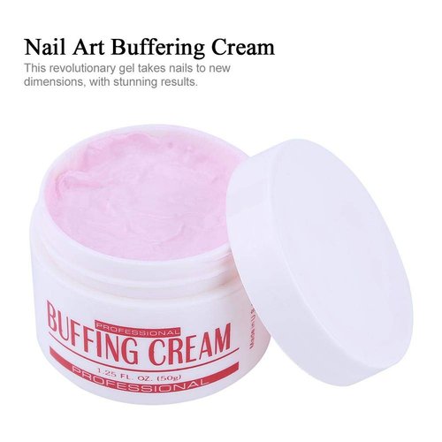 Nail Buffer And Shine Kit, 3Pcs Nail Art Buffing Cream And Nail Brush Buffer Varnish Polish For + Polishing Strip Nail Art