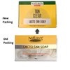 Nature's Essence Lacto Tan Soap Clear Fairness Remove Epidermal Sun Tan 75gm