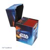 Gamegenic Star Wars Unlimited SOFT CRATE - Full-Color Printed & Officially Licensed Durable Deck Box, Holds 60 Double-Sleeved Cards, Perfect for TCGs and LCGs, Rey/Kylo Ren Design, Made