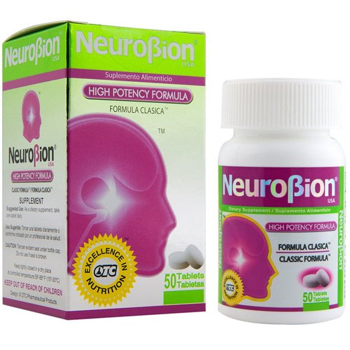 Neurobion energy + Neurobion high potency dietary supplement special blend of amino acids, vitamins b1- b6- & b12 + zinc